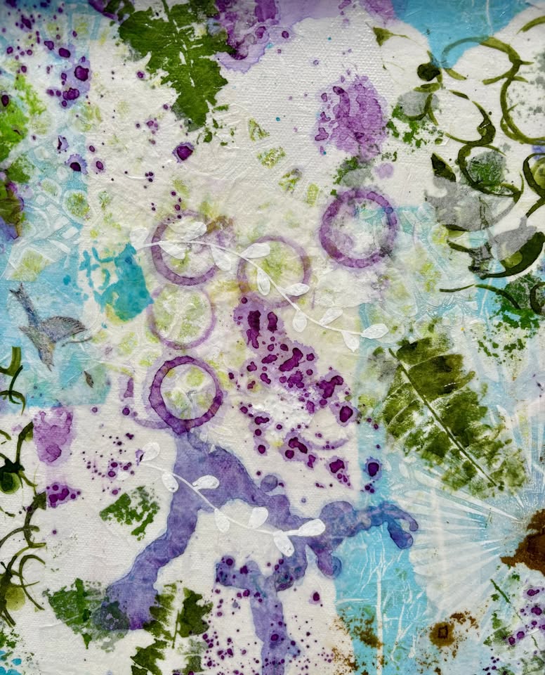 TISSUE PAPER COLLAGE WORKSHOP