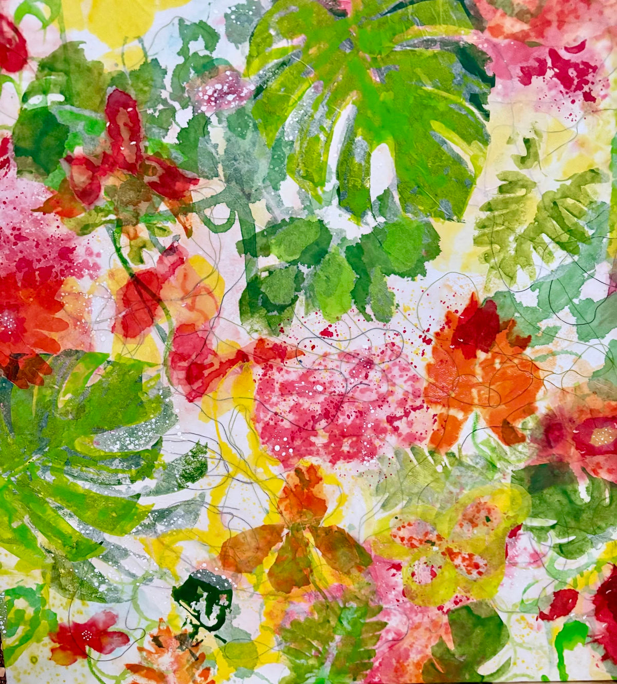 TISSUE PAPER COLLAGE WORKSHOP