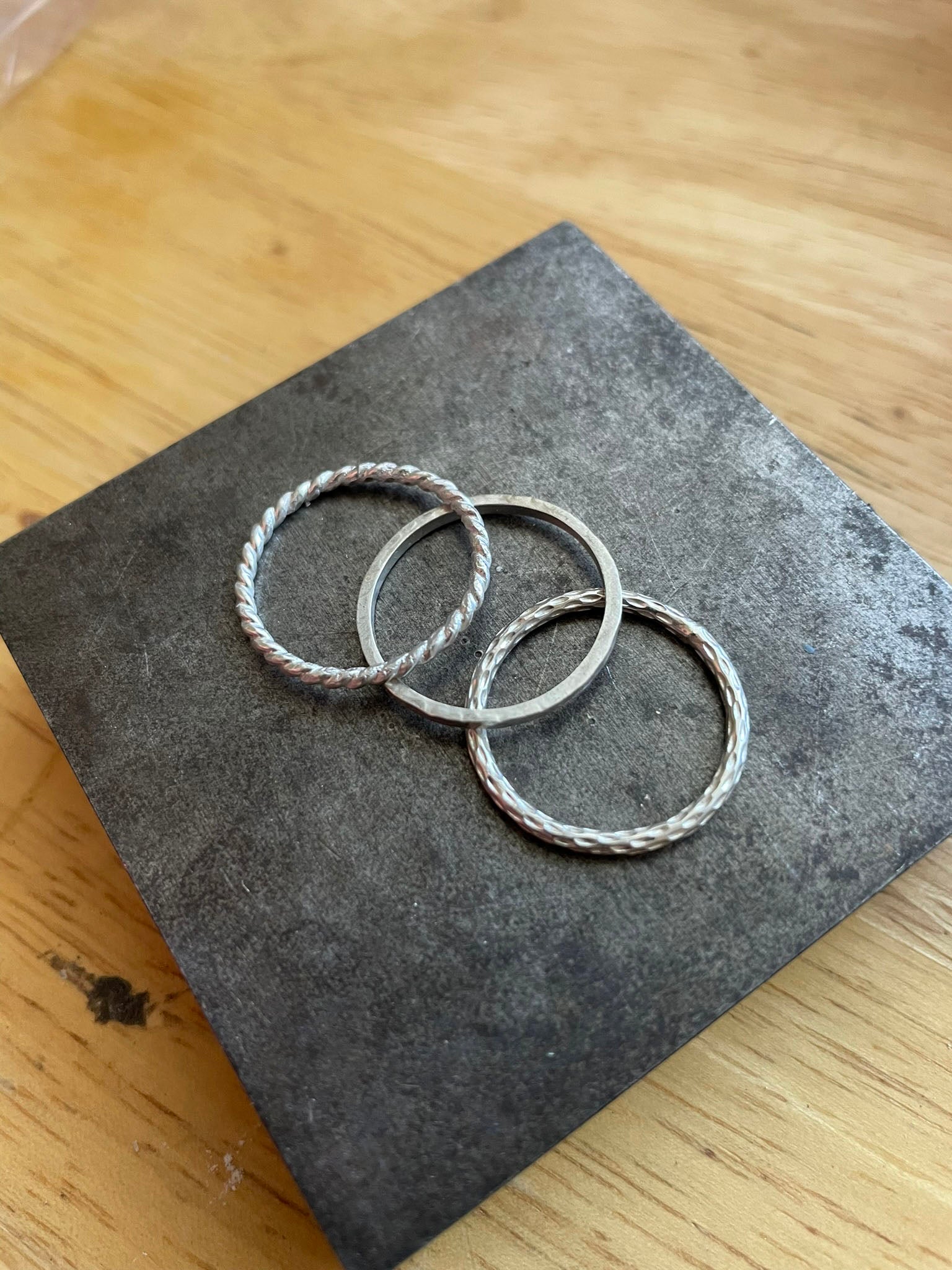 Stack It Up: A Silver Ring Making Workshop